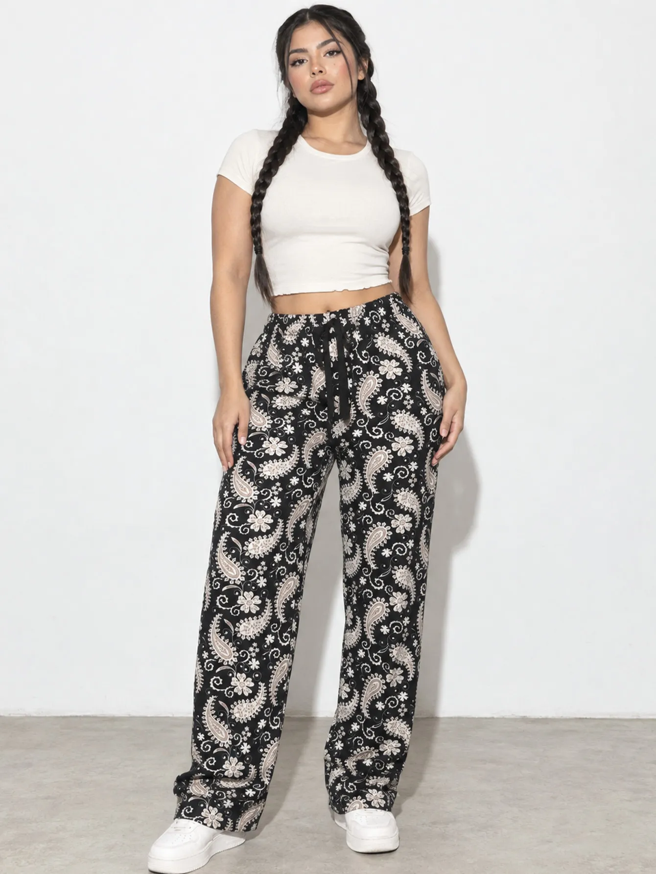 AD2621 Pantalón Estampado 15248